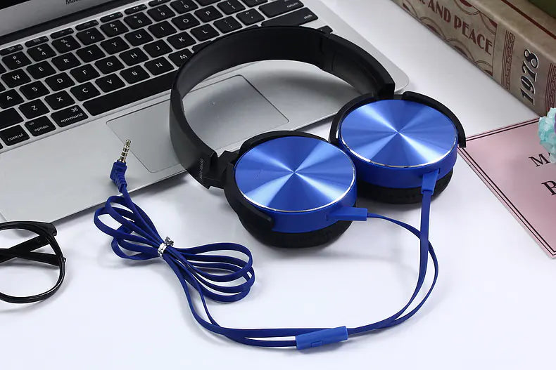 XB-450 Wired Headphones with Inline Control for Gaming