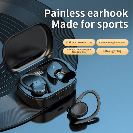 S260 Bluetooth Earbuds with Charging Case and Display