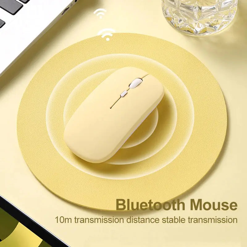 Portable Wireless Bluetooth Silent Ergonomic Mouse